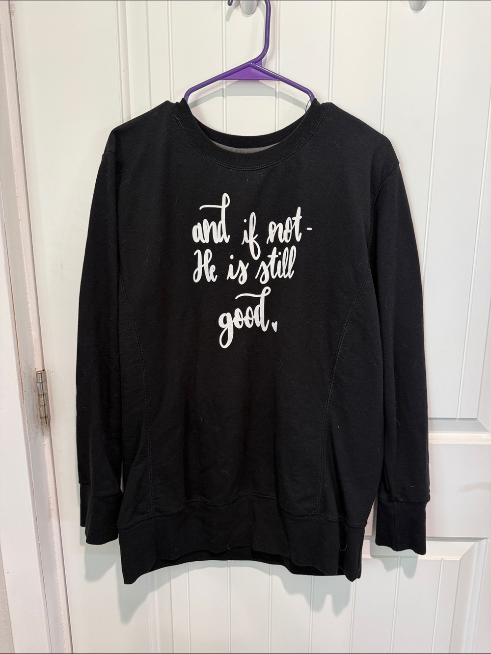 Black Christian sweatshirt